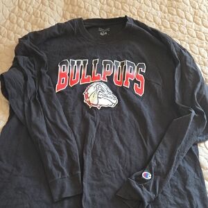 Champion Black Bullpups Long Sleeve Shirt